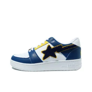 BAPE A BATHING APE Bape Sta Low Patched Navy