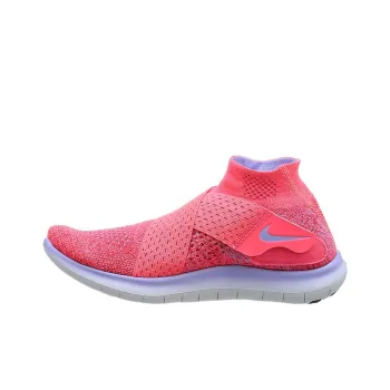 Nike Free RN Cushioning, Slip Resistant, And Abrasion Resistant Mid Top Athletic Shoes Women's Pink