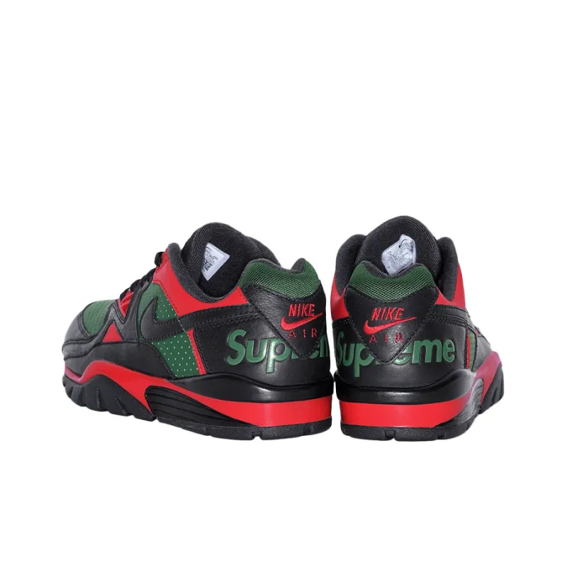 Nike Cross Trainer Low Supreme Black Green Red-3
