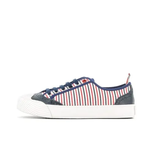 THOM BROWNE Skateboard Shoes Women's Low-Top Blue/Red