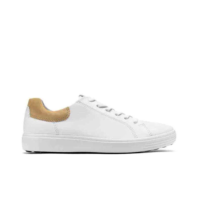 Ecco Soft Cool Size 7 Collection Stylish Skateboarding Shoes Men's White-1