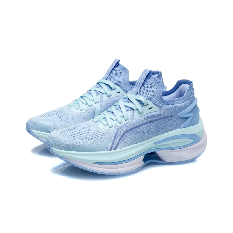 LiNing WuShi 5S 1.0 Breathable Cushioning Anti Slip And Wear Resistant Low Top Running Shoes Women's Aqua Blue-2