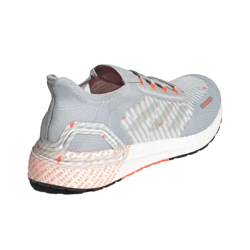 Adidas Ultra Boost 20 City Light Grey Solar Red-3