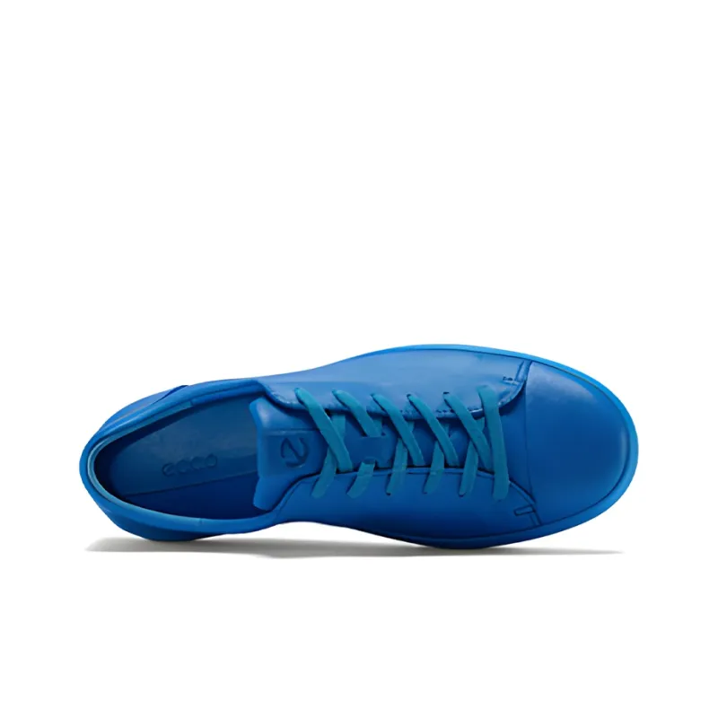 Ecco Soft Cool Size 7 Stylish Skateboarding Shoes Men's Blue-2