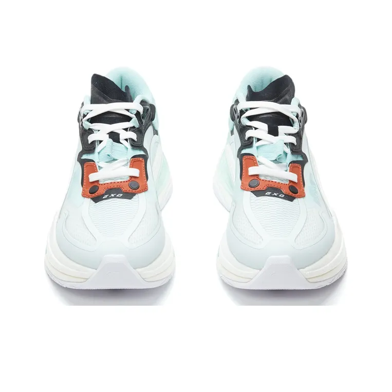 LiNing Beyond Infinity Anti Slip And Wear Resistant Lightweight Low Top Running Shoes Women's Blue-3