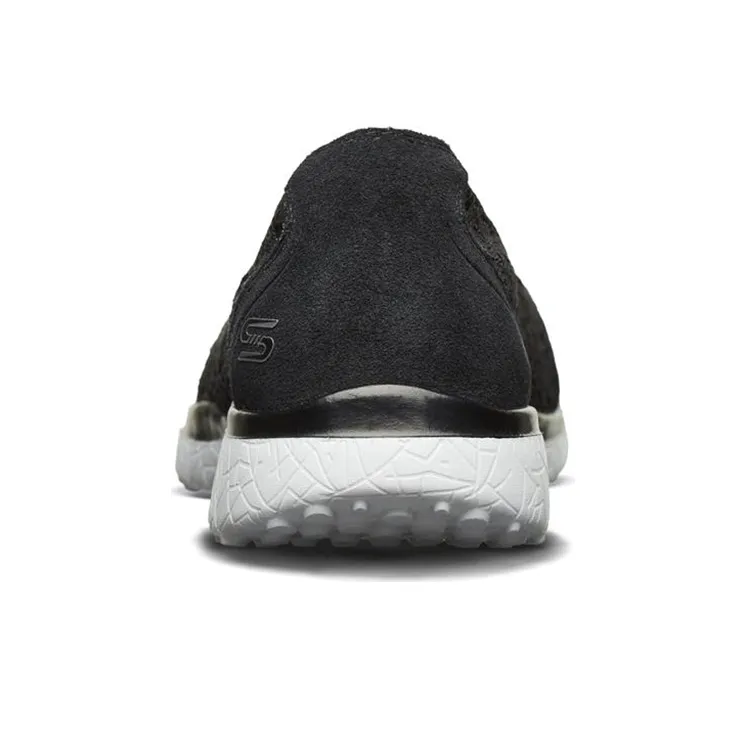 Skechers Microbuest Cushioning Anti-Slip And Wear-Resistant Low-Top Casual Shoes Women's Black-3