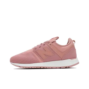 New Balance NB 247 Cushioning Anti Slip Wear Resistant Breathability Low Top Casual Running Shoes Women's Mist Peach