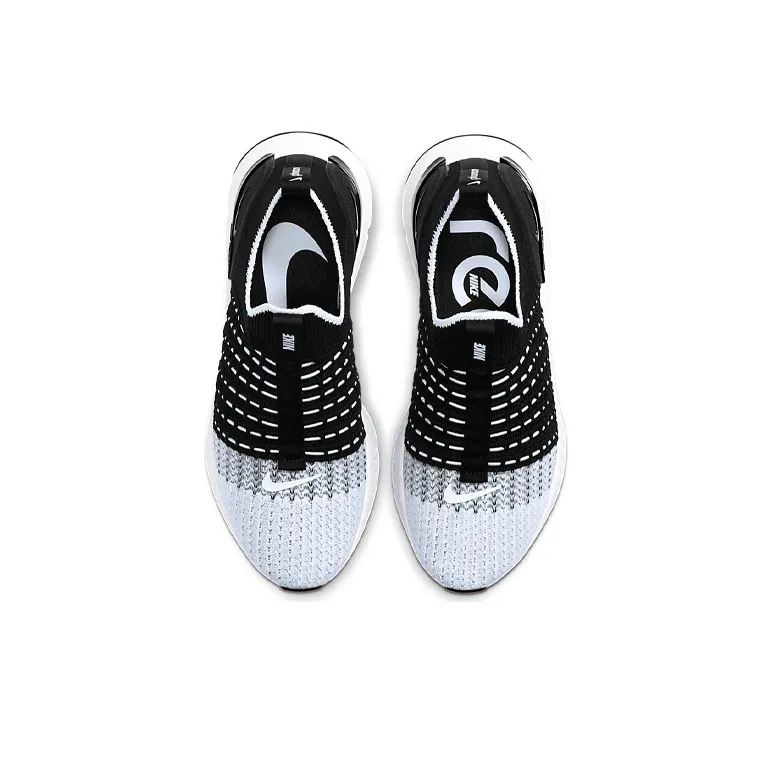 Nike React Phantom Run Flyknit 2 Black White Women's-3