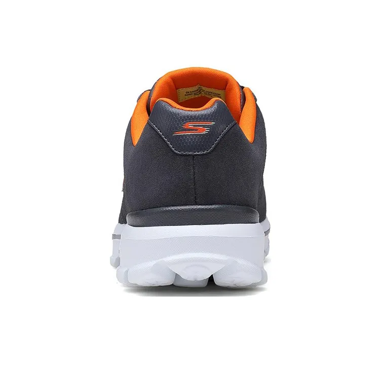 Skechers Go Walk 3 Casual Shoes Men Low-Top Gray/Orange-3