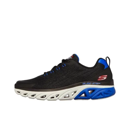 Skechers Glide-step Sport Casual Shoes Men Low-Top Black/Blue