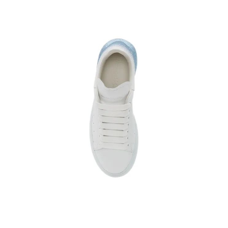 Alexander McQueen Oversized Sneakers 'White Blue' Women's-4
