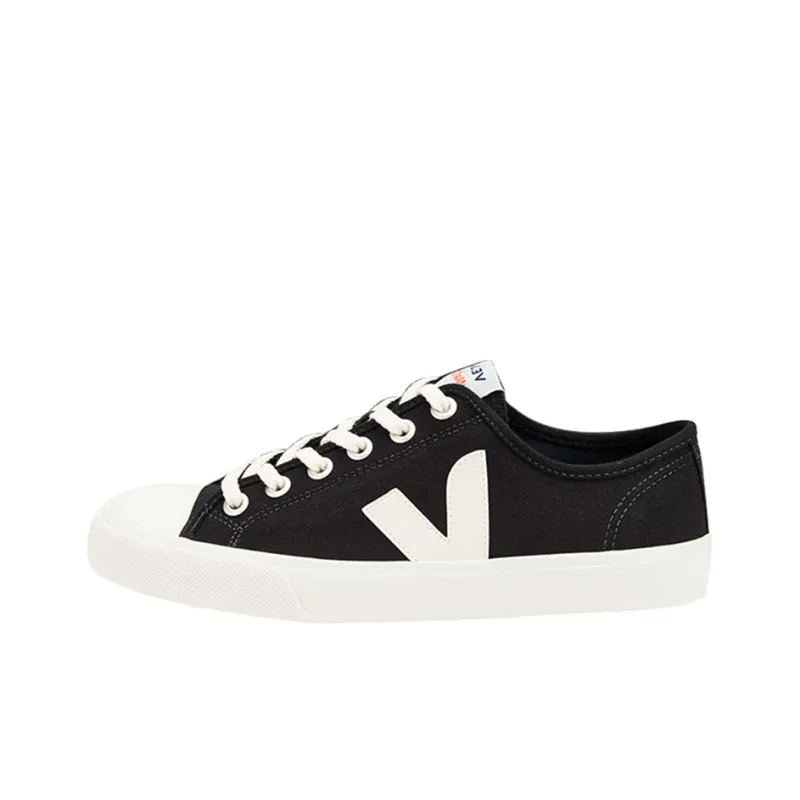 VEJA Canvas Shoes Women's Low Top Black-0