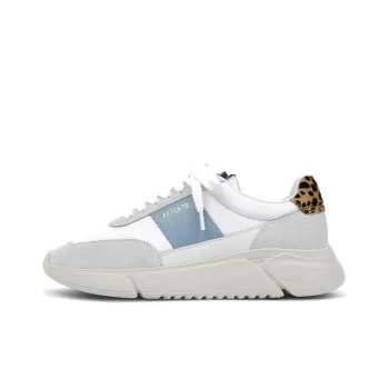 Axel Arigato Genesis Vintage Casual Shoes Women's Low Top White Gray Blue