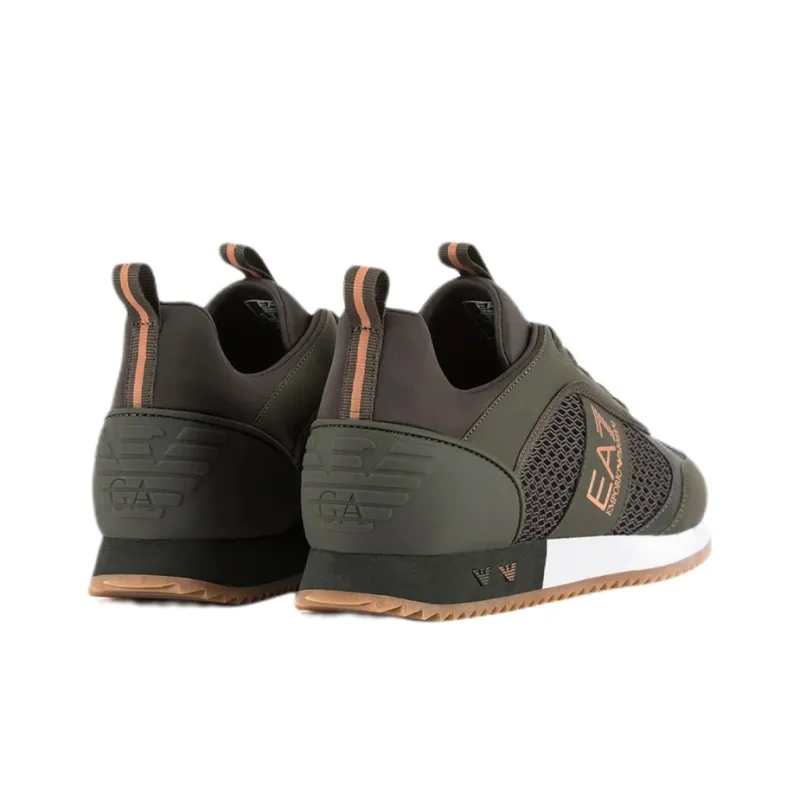 EMPORIO ARMANI Low Top Casual Shoes Unisex Green-3
