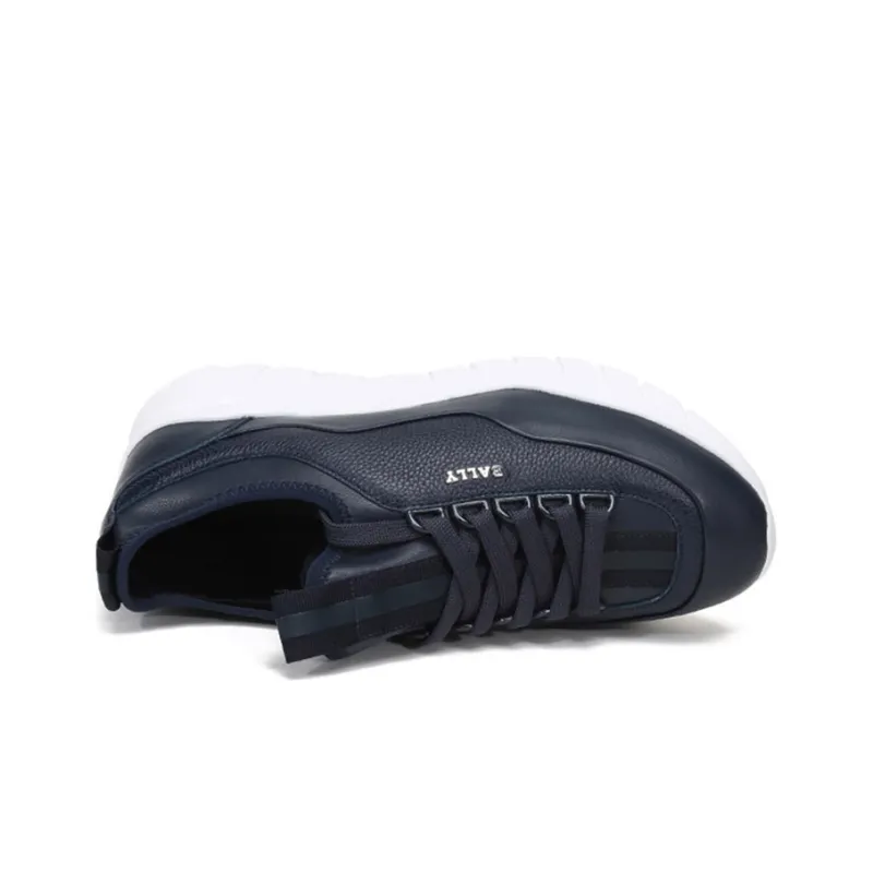 BALLY Low Top Casual Shoes Men's Ink Blue-4