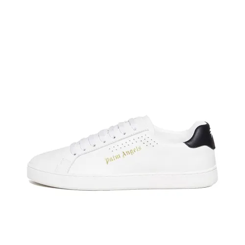PALM ANGELS Wmns Tennis Logo Low-Top Sneakers White Skate shoes Female