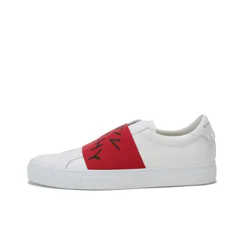 Givenchy Strap Leather 'White Red'