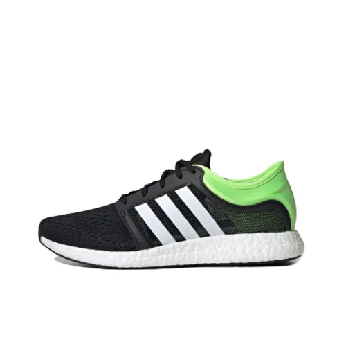 Adidas Rocket Boost Running Shoes Men Low-Top Black/Green