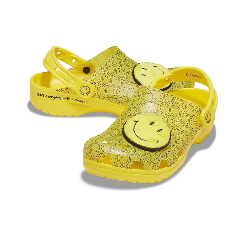 Crocs Classic Clog Translucent Smiley-3