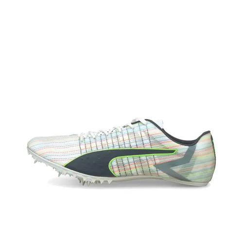 PUMA EvoSPEED Running Shoes Unisex Low-Top Black/White/Green