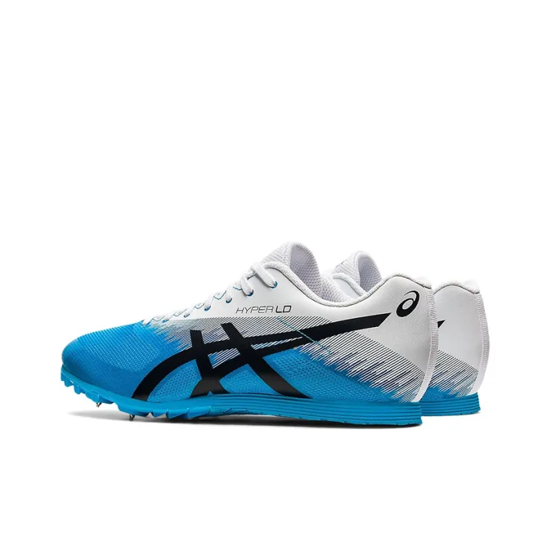 Asics Hyper LD 6 Breathable Low Top Running Shoes Unisex Blue White-3