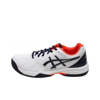 Asics Gel-Dedicate 7 Cushioning Anti-Slip And Wear-Resistant Low-Top Tennis Shoes Women's White Blue