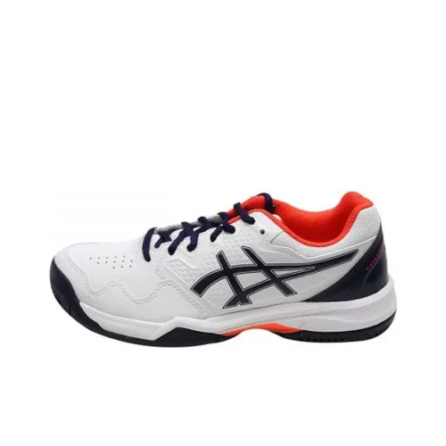 Asics Gel-Dedicate 7 Tennis Shoes Women's Low-Top White/Blue