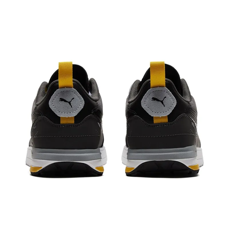 PUMA Unisex R22 Casual Shoes Black/Gray-4