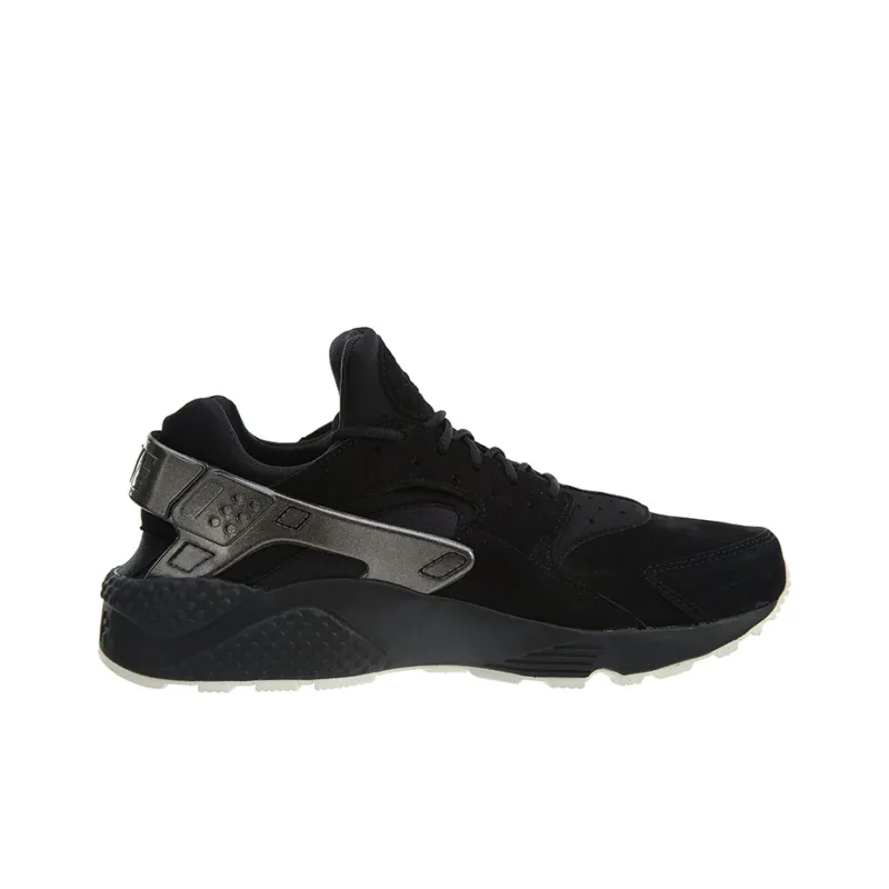 Nike Air Huarache Run Prm Black Black Sail-1