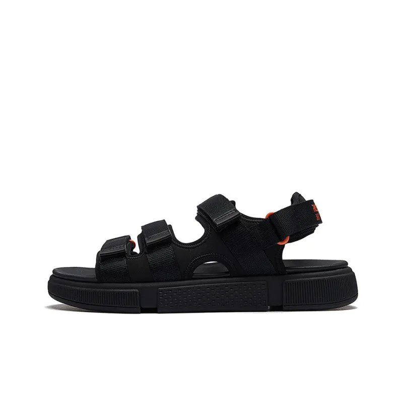 361° NFO Beach Sandals Men's Black Red-0