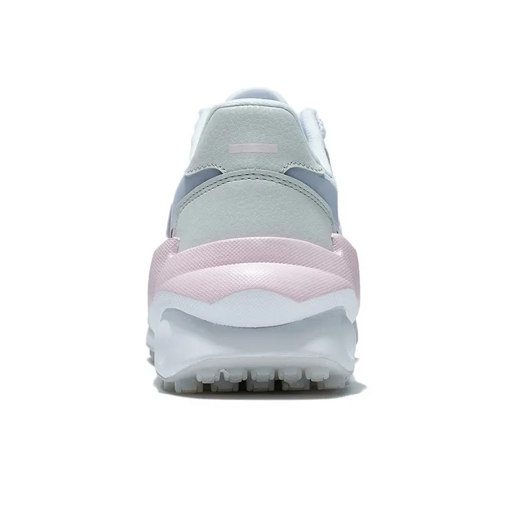 LiNing Square Durable Breathable Low-Top Sports Casual Shoes Women's Gray Blue-5