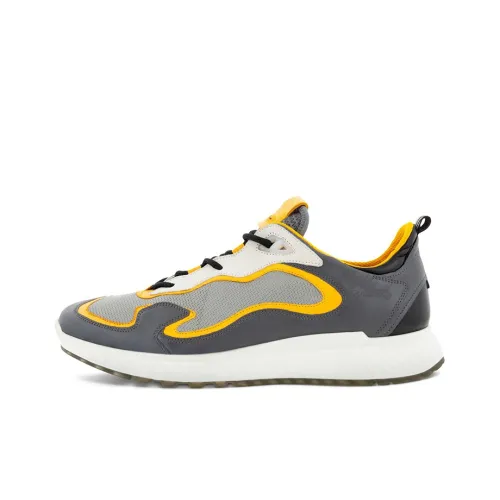 Ecco St.1 Low-Top Sports Casual Shoes Men's Gray