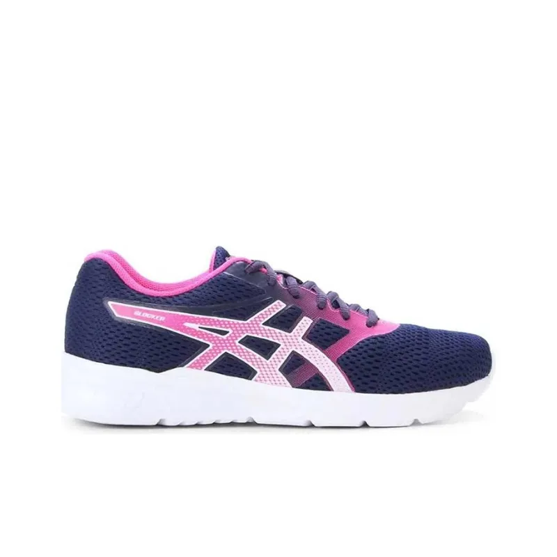 Asics Anti-Slip And Wear-Resistant Breathable Low-Top Running Shoes Women's Marine Blue-2