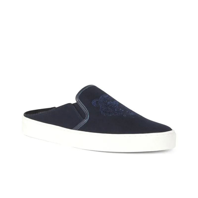 KENZO K-Skate Takayama Kenji Stylish Skateboarding Shoes Men's Marine Blue-2