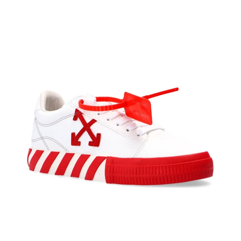 OFF WHITE Vulc Low White Red SS21 Women's-2