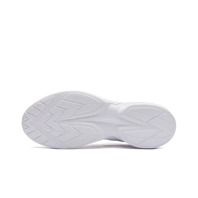 361° Cushioning, Slip Resistant, Breathable, Lightweight Low Top Running Shoes Men's White Red-3