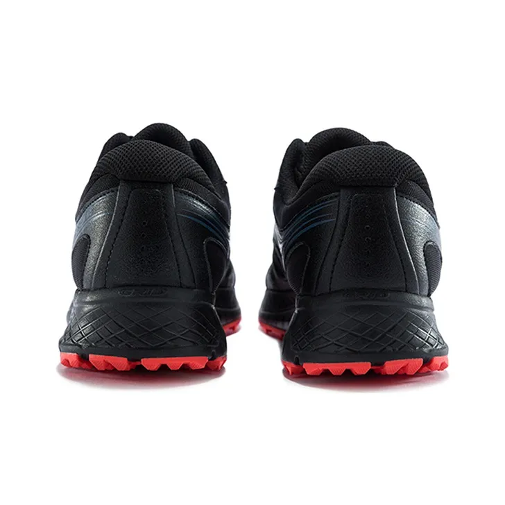 Saucony Cohesion 12 Running Shoes Men Low Top Black/Blue/Red-3