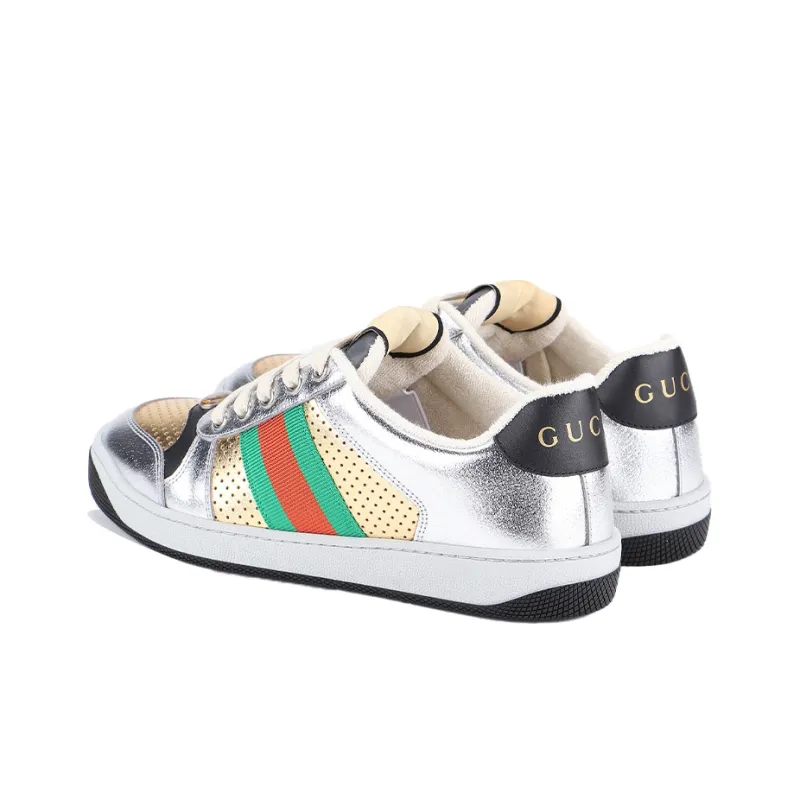 GUCCI Women's Screener 'Silver Gold' Women's-2