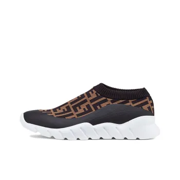 FENDI Ff Motif Slip On 'Brown'