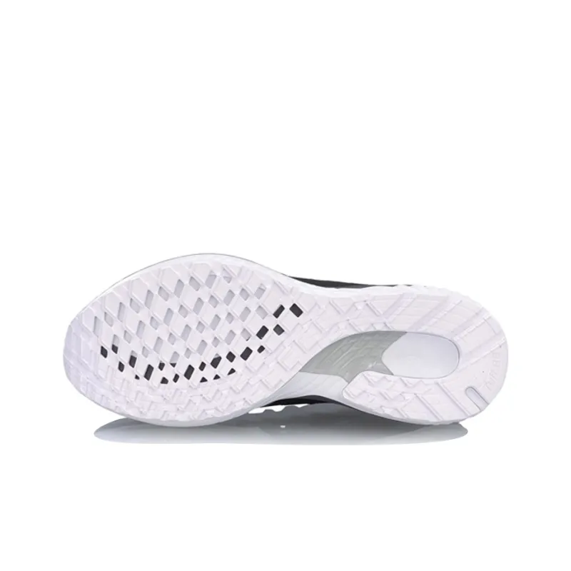 LiNing Cloud Five Generations Cushioned Anti Slip And Wear Resistant Lightweight Low Top Running Shoes Women's Black-4