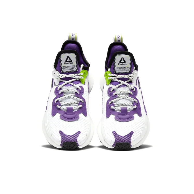 Reebok Sole Fury Casual Shoes Women's Low Top White/Purple-4
