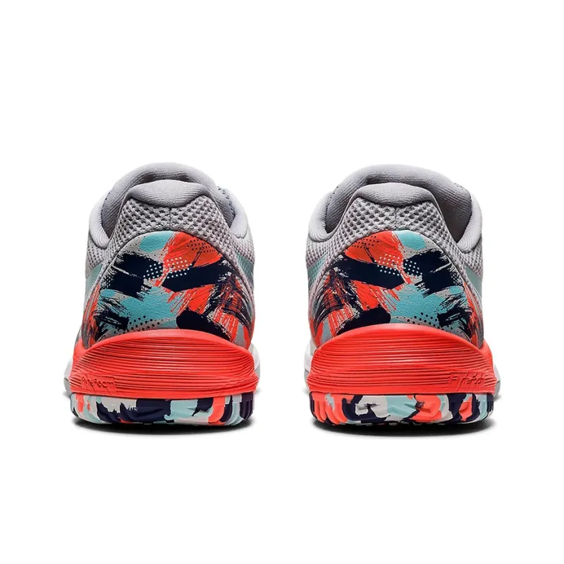 Asics Court Speed Ff Oc Cushioned Wear-Resistant Slip-Resistant Low-Top Running Shoes Men's Gray Blue-3