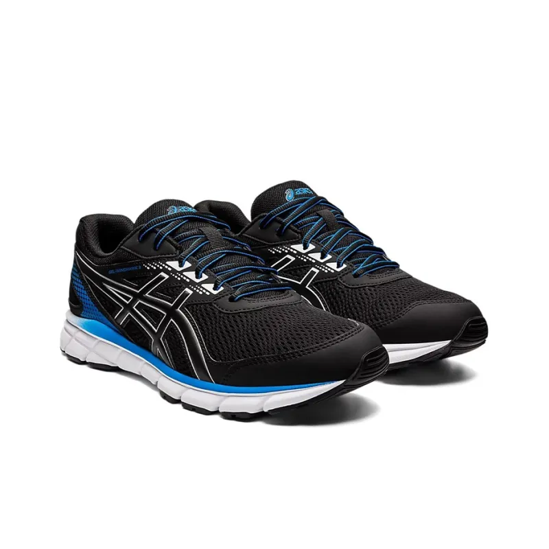 Asics Gel-Windhawk 3 Running Shoes Men Low-Top Black/Blue-2