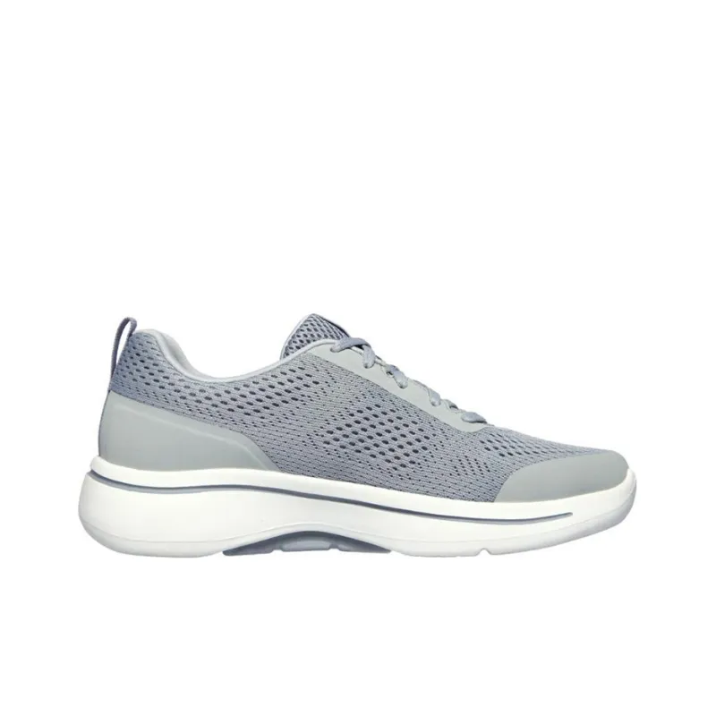 Skechers Go Walk Arch Fit Motion Breeze Cushioning Anti-Slip And Wear-Resistant Low-Top Athletic Shoes Women's Gray-1