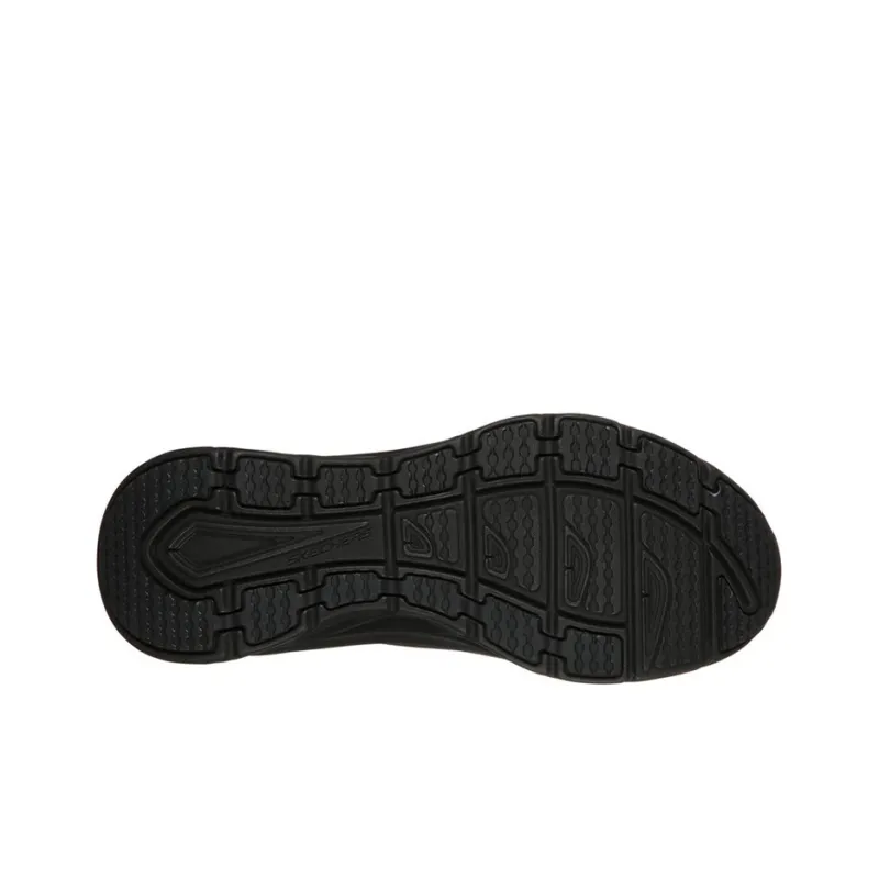Skechers D'lux Walker Running Shoes Men Low-Top Pure Black-4