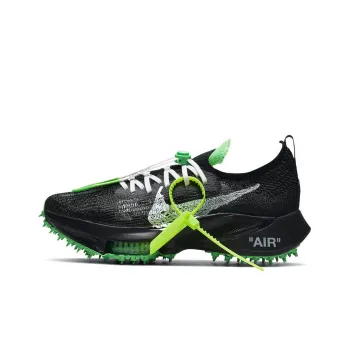 Nike Air Zoom Tempo Next% Flyknit Off White Black Scream Green