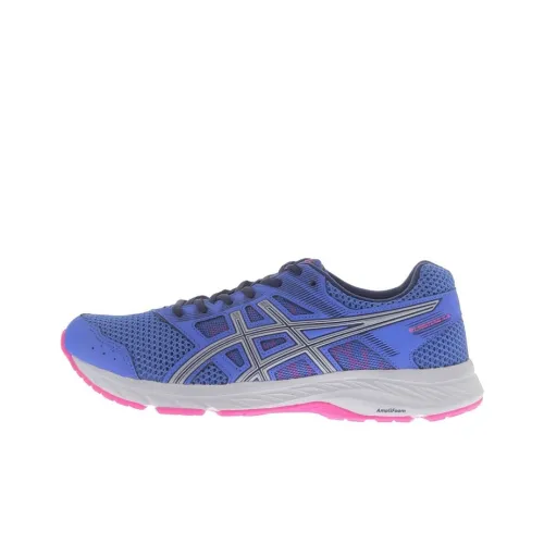 Asics Gel-Contend 5 Durable Breathable Low-Top Running marat Women's Blue Silver