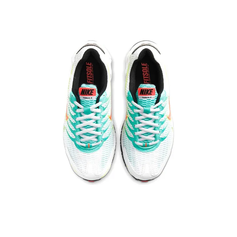 Nike Air Max Torch 4 'White Volt Laser Crimson' Women's-3
