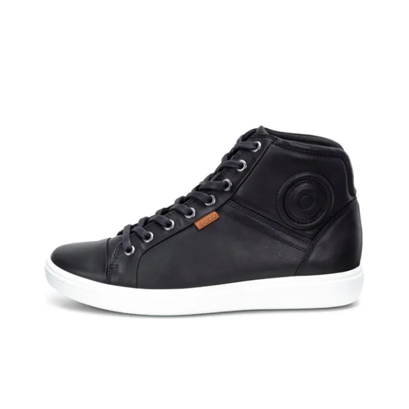 Ecco Soft Cool Size 7 Collection Stylish Skateboarding Shoes Women's Black-0