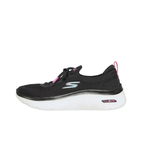 Skechers Go Walk Hyper Burst Running Shoes Women's Low-Top Black/Multicolor